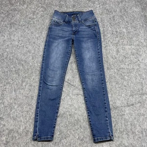Curve Appeal Jeans Womens 4 Curve Creator High Rise Skinny Stretch Denim Pants - Picture 1 of 14