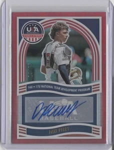 2024 USA Stars & Stripes 16U/17U National Team Signatures Red Dane Perry 13/65 - Picture 1 of 2