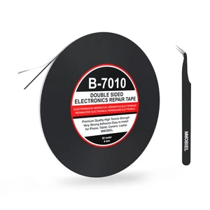 4 mm Double Sided Strong Adhesive Tape 164ft Black for Smartphone Tablet Repair - Picture 1 of 5