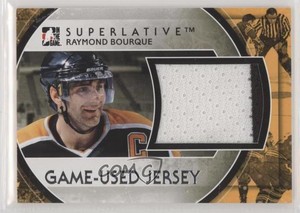 2012-13 ITG Superlative Volume 3 Game-Used Jersey Silver /30 Ray Bourque HOF