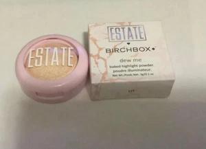 BRAND NEW IN BOX, ESTATE BIRCHBOX DEW ME BAKED HIGHLIGHT POWDER IN LIT - Picture 1 of 1