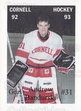 1992-93 Cornell Big Red #1 Andrew Bandurski