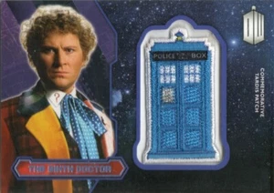 THE SIXTH DOCTOR Tardis Patch trading card #21/99- DOCTOR WHO 2015 - Picture 1 of 2
