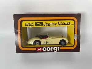 Vintage Corgi diecast cars 50's Classics. Jaguar XK120 1952. Model No 804 - Picture 1 of 12