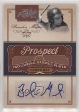 2011 Playoff Prime Cuts Prospect Signatures /299 Brandon Martin #BM Auto