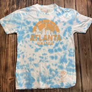 Mitchell Ness Atlanta United Tie Dye men's Tshirt M - Picture 1 of 8