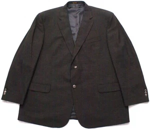 Chaqueta Abrigo Deportivo Blazer Gris Stafford 50R Para Hombre, Poli Lana, Botones Plateados - Imagen 1 de 4