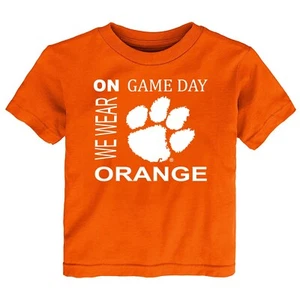 Future Tailgater Clemson Tigers On Game Day Baby/Toddler T-Shirt - Picture 1 of 4