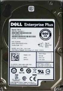 0FK3C DELL Compellent 600GB 10K SAS 2,5" 6Gb/s Festplatte ST600MM0006 00FK3C - Bild 1 von 2