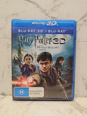 Harry Potter And The Deathly Hallows : Part 2 - 3D + 2D Blu-ray (3 Disc Set) - Image 1 of 2
