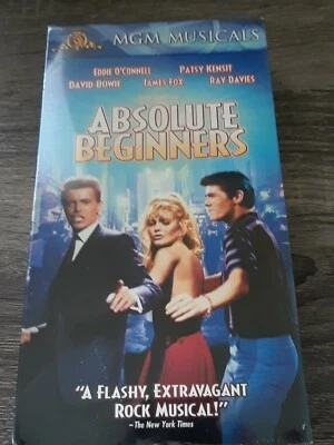 Absolute Beginners (VHS, 2000) David Bowie New In Wrapper  - Image 1 of 4