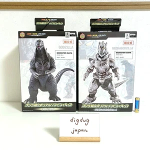2003 BANPRESTO 8.5” GODZILLA & MECHAGODZILLA 3 Kiryu Figure Set Tokyo SOS NEW!! - Picture 1 of 14