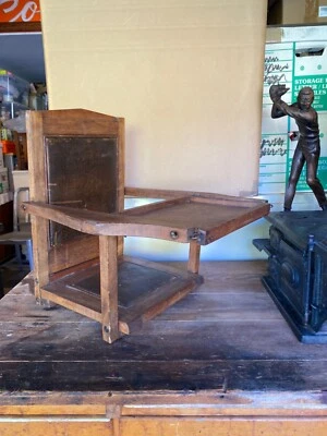 Antigua silla alta plegable de madera para niños rareza vintage envío gratuito Foto 1 de 4