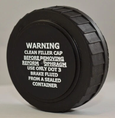 WARNING CLEAN FILLER CAP master cylinder sticker Triumph T140 T150 T160 pair - Image 1 of 4