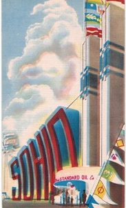Grande Lago Esposizione Standard Olio SOHIO Esposizione 1940 Esposizione Lino - Foto 1 di 2