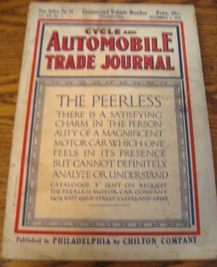 1910 1911 Cycle and Automobile Trade Journal, Commercial Vehicle Number, 370 pgs - Foto 1 di 10