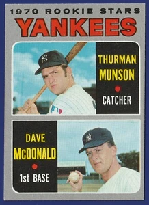 1970 Topps - 1970 Rookie Stars Thurman Munson, Dave McDonald #189 (RC) - Bild 1 von 2
