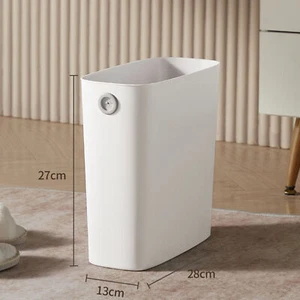 Schlanker Mülleimer Großes Fassungsvermögen Leicht Zu Reinigender Schmaler - Bild 1 von 12