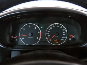 Fits: Opel Frontera B 1998-2004 Poliertes Aluminium Tachoringe Tacho Ringe x2 - Picture 1 of 7