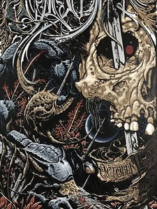 Hyperstoic - 2014 Aaron Horkey poster VACVVM Pushead - Picture 1 of 9