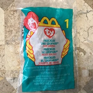 Vintage McDonald TY Beanie Babies # 1 - Freckles w/ Multiplies Errors SEALED - Picture 1 of 7