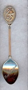 #30) METAL TEA SPOON CONGRATULATIONS 25 MADE IN GT BRITAIN W.A.P.W BELLS - Bild 1 von 1