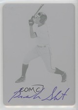 2011 Leaf Valiant Printing Plate Cyan 1/1 Brandon Short #VA-BS3 s3g