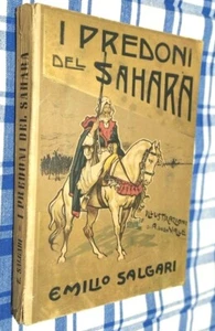 EMILIO SALGARI-I PREDONI DI ALGERI-VALLARDI EDITORE-1946-DISEGNI A. DELLA VALLE - Imagen 1 de 4