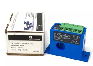 NK Technologies AG3-SDT1-24U-DEN-TR3 Ground Fault Sensor 5/10/30mA 1A @ 120VAC - Picture 1 of 1