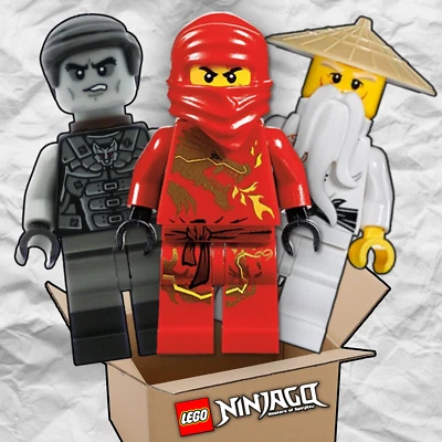 LEGO Ninjago Mystery Minifigure Blind Bag - 100% Genuine Lego (3 FIGURES) - Image 1 of 4