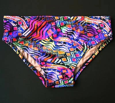 Мужской купальник-короткий с обычной или низкой талией с принтом Mardi Gras - Изображение 1 из 4