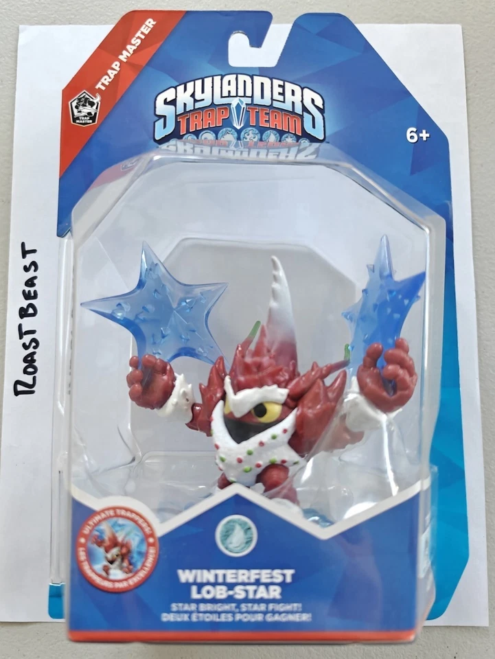 Skylanders Trap Team Winterfest Lob-star Figure