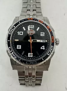 Harley-Davidson Uhr Easy Read Herren Schwarz Kalender H-D - Bild 1 von 11