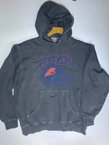 Felpa con cappuccio vintage Y2K Nike Team nera San Joaquin Memorial Panthers maglione uomo M - Foto 1 di 10