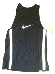Mens Nike Basketball Dri-Fit Black Tank Top DV9967-010 Size Medium Men’s New - Picture 1 of 8