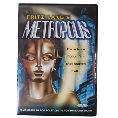 Metropolis (DVD) Fritz Lang Sci-Fi Silent Classic - Image 1 of 4