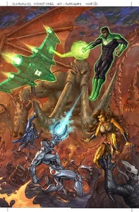 PREORDER: JUSTICE LEAGUE VS GODZILLA VS KONG 2 #5 (VON 7) CVR B ALAN QUAH KARTE... - Bild 1 von 1