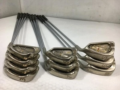 (PING) Iron Set ISI-N Nickel Gold Iron Set 10pcs 3-9.P.S.S2 Ks3001 Flex 1FLEX - Image 1 of 4