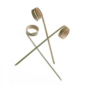 [100] Bambus Lockenspieße 12 cm Fingerfood Löwe | Aperitif Deko - Bild 1 von 5