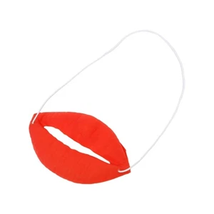 Hilarious Red Lips Role Play Toy With Soft Flexible Vinyls For Halloween Event - Picture 1 of 8