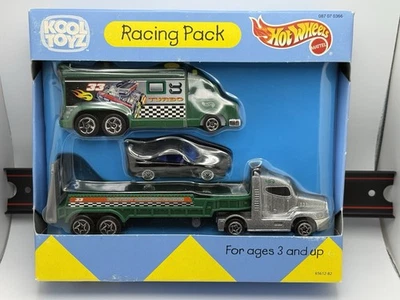 Hot Wheels 2000 ГОНОЧНЫЙ ПАКЕТ KOOL TOYZ 3 упаковки Toyota MR2 черный новый запечатанный коробка - Изображение 1 из 4