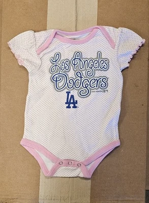 Body bebé Pink Dodgers 12M Foto 1 de 2