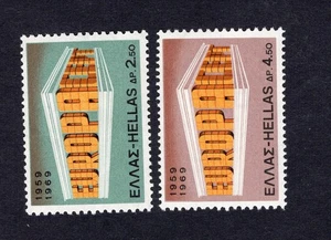 Griechenland 1969 Briefmarke Mi#1004-1005 MH CV=7$ Lot2 - Bild 1 von 2