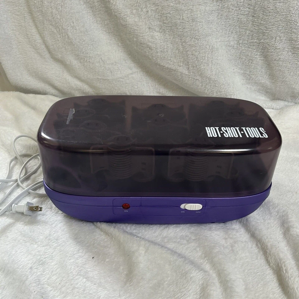 Hot Shot Tools Helen of Troy 20 rodillos rizadores de pelo con clips modelo S510352 probado Foto 1 de 3