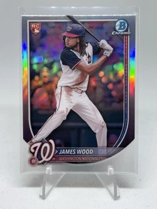2025 Bowman Chrome - James Wood Red Logo Rookie Nationals #29 - Picture 1 of 2