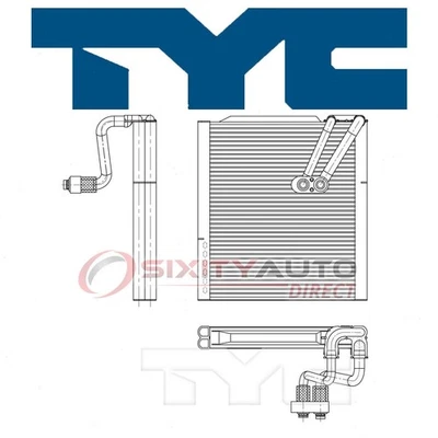 TYC Front AC Evaporator Core for 2014 Hyundai Elantra Coupe Heating Air dd - Image 1 of 4