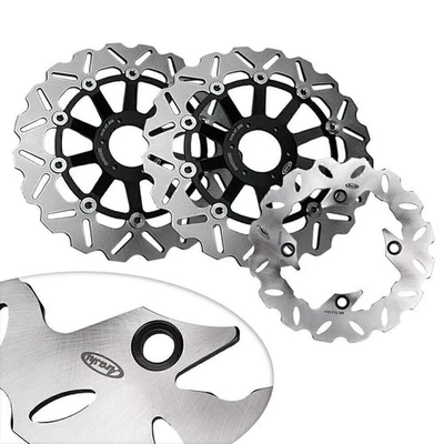 Set Brake Disc Rotors  Fit Honda CBN 400 CBR 900RR CBR 600F VTR F FIRESTORM 1000 - Изображение 1 из 4