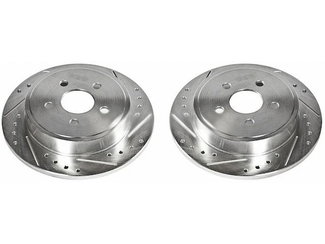 Juego de rotor de freno trasero para 03-07, 09-10 Chrysler Dodge PT Cruiser Neon WT84W8 Foto 1 de 1