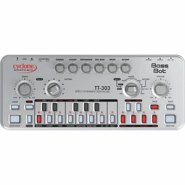 Cyclone Analogic TT-303 v2 Bass Bot Analogue Monophonic Synthesiser & Sequenc... - Image 1 of 1