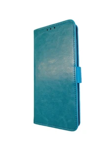 Nokia 2.4, Handytasche aus Kunstleder, Blau, Handyhülle, Aufsteller Case - Bild 1 von 7